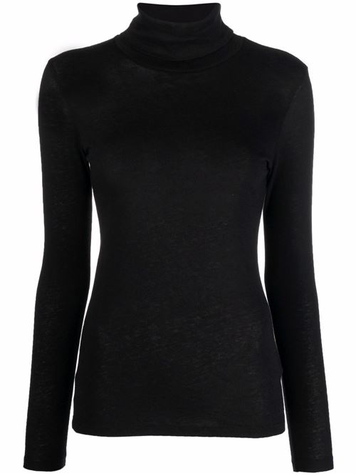 T-shirt donna dolcevita manica lunga MAJESTIC FILATURES | M005FTS011002